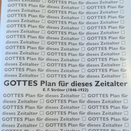 Cover von Gottes Plan für dieses Zeitalter